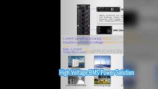 Hoogspannings-128S-BMS voor betrouwbaar ESS-energiebeheer