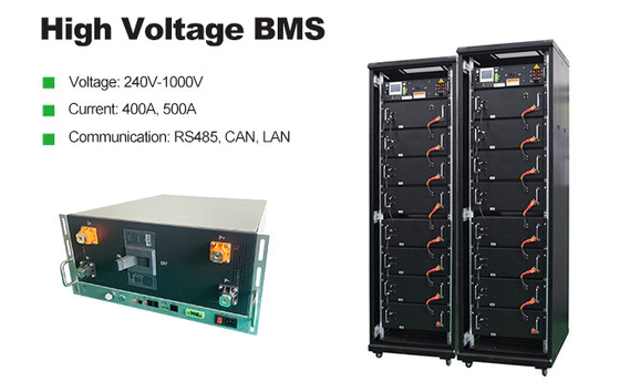 480V 400A zonnebatterijbeheersysteem, BMS voor batterijrekkast 20Kw 19Kw