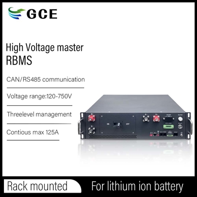 GCE 168S 621.6V 100A batterijbewakingssysteem NMC Bms met externe weergave voor zonnebatterij energieopslag en ups