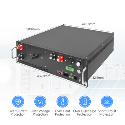Hoogspanning BMS 160S614.4V Batterijbeheersysteem Werken met Deye Sofar Inverter 125A Met Voor Energieopslag Systeem