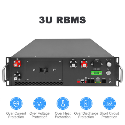 Zonne-energiesysteem BMS Batterijbeheersysteem 384V 409.6V 480V 512V 563.2V HV BMS 125A Voor fotovoltaïsche systemen