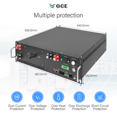 Gce Hoogspanning 170S 544/629V 125A Batterijbeheersysteem Pak voor LFP/NMC Batterijondersteuning Gecontroleerde balans