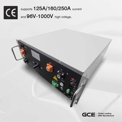 GCE 768V 250A 4s LFP BMS 4U Hoogspanning voor stroomoplossing