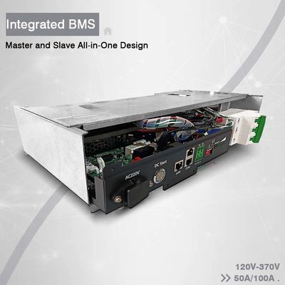 Geïntegreerde 40s Bms For Lifepo4 Battery 128V 100A 50A Canbus Rs485