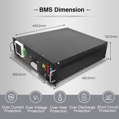 GCE BMS-batteriemanagementsysteem 120S 384V 125A met RS48S CAN BUS-protocol