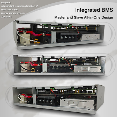 ESS UPS stroomtoevoer geïntegreerde BMS 30-60S 96V-192V 100A 2U ijzeren doos
