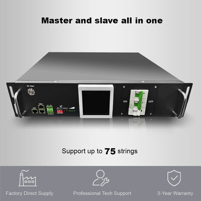 GCE RBMS08 Geïntegreerd Hoogspannings BMS. 60S-75S Lithiumbatterijbeheer systeem met 50A/100A, CAN/RS485 voor Solar ESS, UPS & Off-Grid Storage