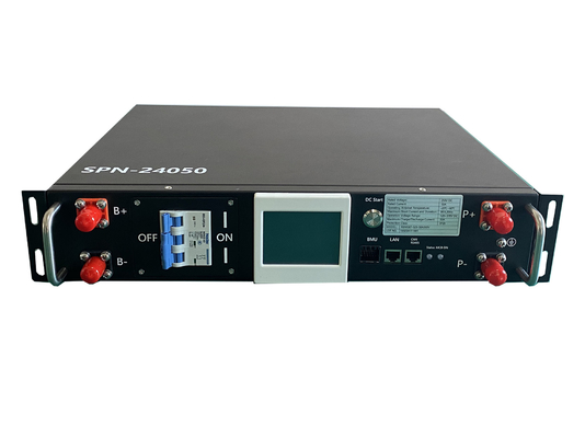 2U Smart Bms Daly 45S 144V 125A voor High Voltage Lifepo4 Batterij Pack