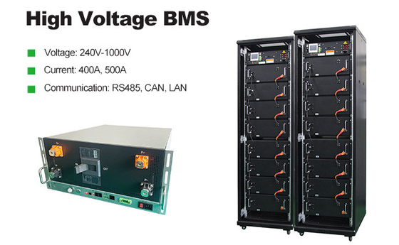 RS485/CAN-communicatie Daly Bms voor Lifepo4-batterij 165S 528V 400A